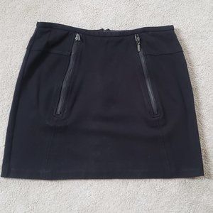 Willi Smith mini-skirt, black
